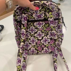 Vera Bradley small cloth backpack.